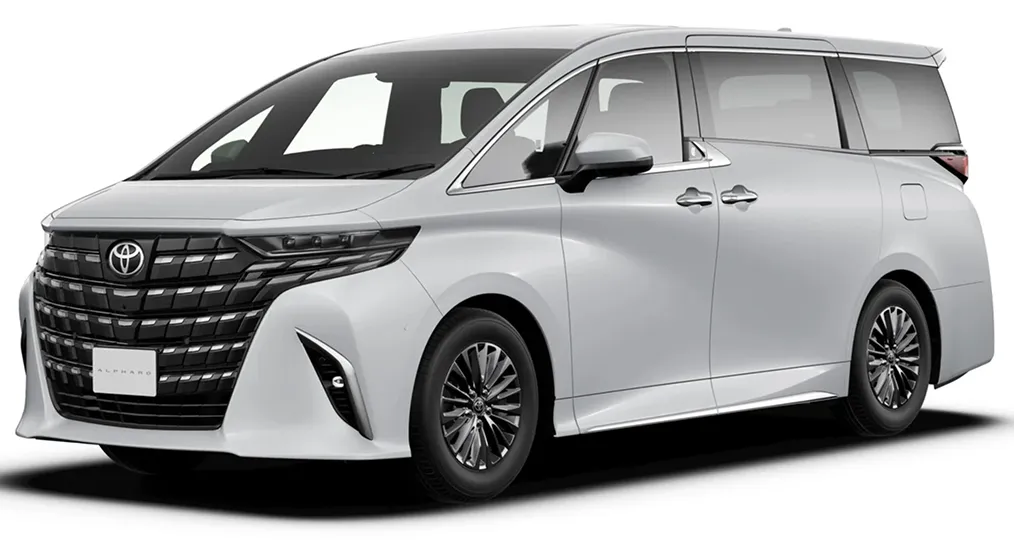 車検を実施する車種のイメージ写真(アルファード)