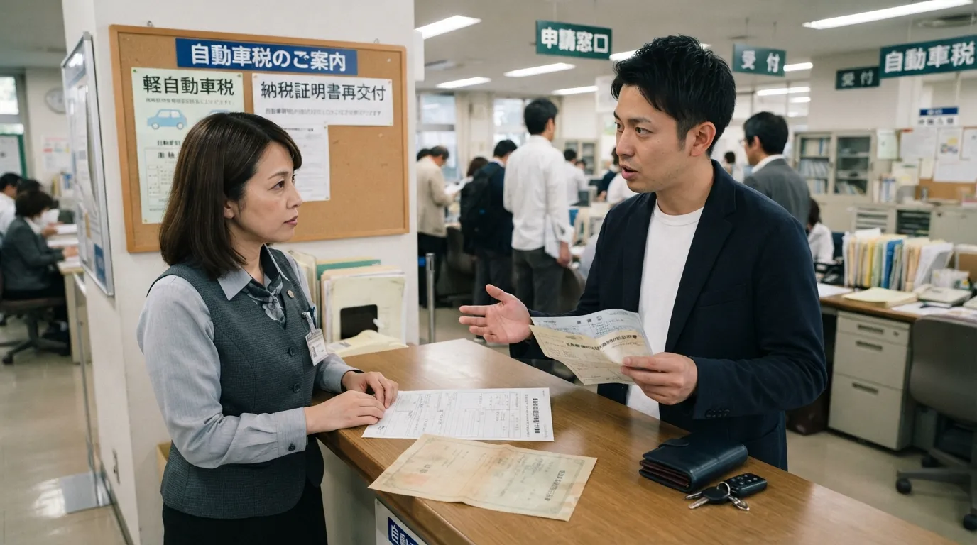 自動車納税証明書の再発行は必要?場所や手続きを徹底解説